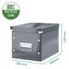 Leitz scatola contenitore Click & Store WOW Cube Medium, lilla, cartone, 260 mm, 260 mm, 240 mm