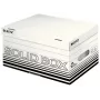 Leitz 61170001 Scatola portaoggetti in cartone nero, bianco