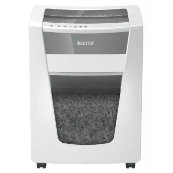 Leitz IQ Office Pro Distruggidocumenti P5, taglio micro, 23 cm, 2 x 15 mm, 30 l, 300 fogli, 55 dB