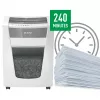 Leitz IQ Office Pro Distruggidocumenti P5, taglio micro, 23 cm, 2 x 15 mm, 30 l, 300 fogli, 55 dB