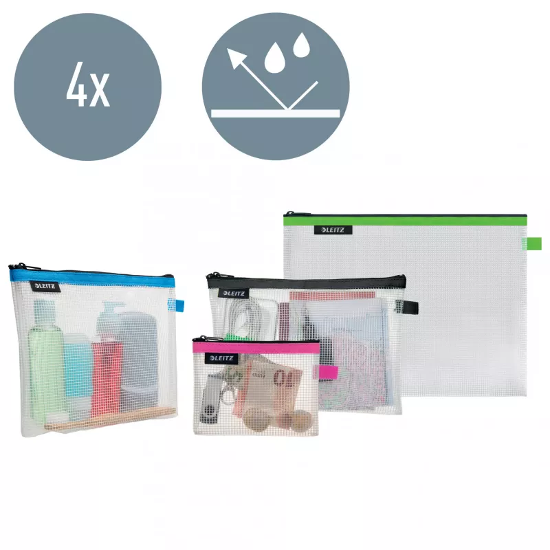 Leitz Travel Pouch Beauty idrorepellente WOW assortimento