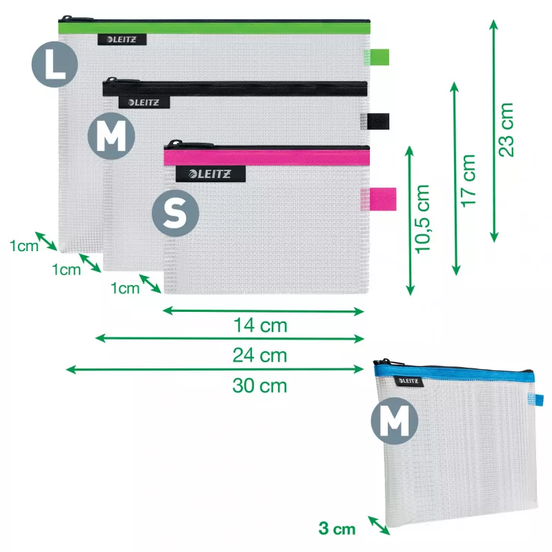 Leitz Travel Pouch Beauty idrorepellente WOW assortimento