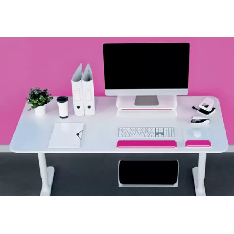 Leitz Ergo WOW Poggiapolsi rosa