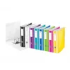 Leitz Raccoglitore ad anelli Active PP WOW A4/80 mm, A4, polyfoam, giallo, 500 fogli, 80 g/m², 8,2 cm