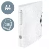 Leitz Raccoglitore ad anelli Active PP WOW A4/65 mm, A4, anello a D, archivio, polyfoam, bianco, 350 fogli