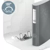 Leitz Raccoglitore ad anelli Active PP WOW A4/65 mm, A4, anello a D, archivio, polyfoam, giallo, 350 fogli