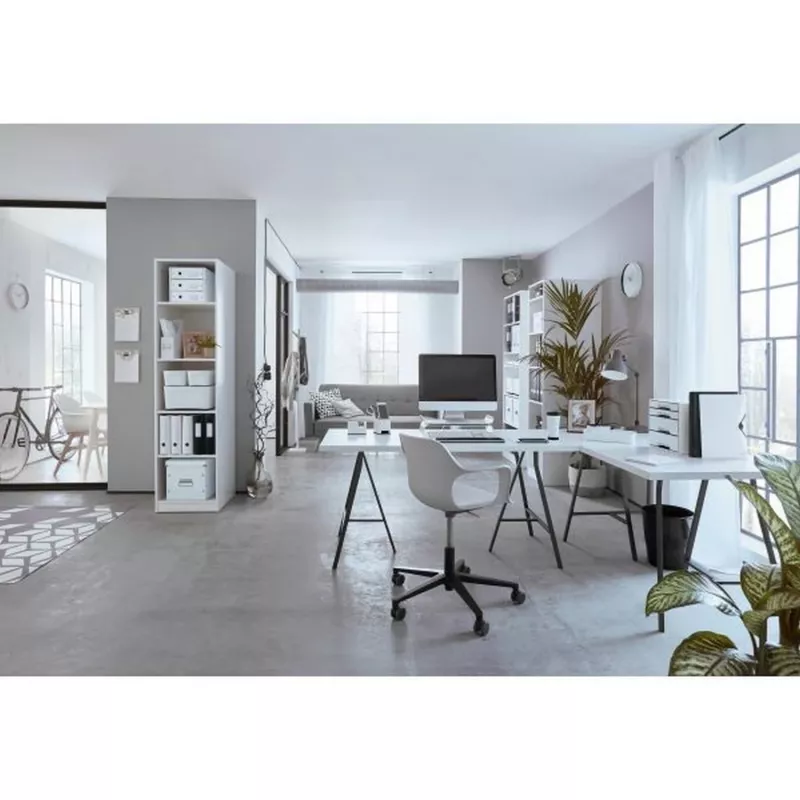 Leitz Raccoglitore Active PP WOW A4/65 mm, A4, polyfoam, nero, 350 fogli, 80 g/m², 6,5 cm