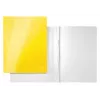 Leitz Cartella piatta cartone WOW A4, cartella classica, A4, cartone, giallo, verticale, 250 fogli