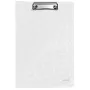Leitz Portablocco con copertina WOW, A4, polyfoam, bianco, 75 fogli, 1 tasca, 230 mm