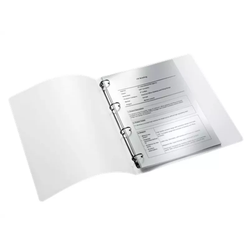 Leitz WOW Raccoglitore ad anelli, A4, anello tondo, archivio, polipropilene (PP), giallo, lucido