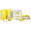 Leitz vassoio portadocumenti WOW, plastica, giallo, A4, 242 x 330 x 60 mm, 255 mm, 70 mm