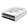 Leitz vassoio portadocumenti WOW Dual Colour, plastica, nero, bianco, A4, A4, 267 mm, 336 mm