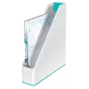Leitz raccoglitore per riviste WOW Dual Colour, viola, bianco, plastica, A4, 73 mm, 272 mm, 318 mm