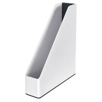 Leitz WOW Dual Colour portariviste, A4, nero/bianco