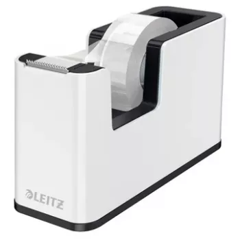 Leitz nastro adesivo da tavolo WOW, 1,9 cm, 33 m, polistirene (PS), nero, bianco, 51 mm, 126 mm