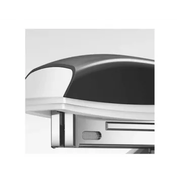 Leitz NeXXt WOW minicucitrice in metallo, 10 fogli, giallo, P2, metallo, plastica, 80 g/m², 3,5 cm