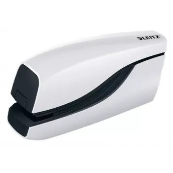 Leitz NeXXt cucitrice a batteria WOW 5566, 10 fogli, caricamento frontale, 1 cm, plastica, bianco, batteria