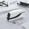 Leitz NeXXt cucitrice a batteria WOW 5566, 10 fogli, caricamento frontale, 1 cm, plastica, bianco, batteria