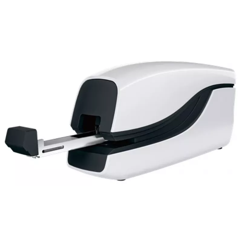 Leitz NeXXt cucitrice a batteria WOW 5566, 10 fogli, caricamento frontale, 1 cm, plastica, bianco, batteria