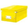 Leitz Click & Store WOW scatola portadVD, giallo, cartone, 206 mm, 352 mm, 147 mm, 570 g