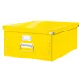 Leitz Click & Store WOW scatola portaoggetti grande, giallo, cartone, 369 mm, 482 mm, 200 mm