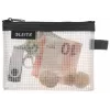 Leitz pochette da viaggio impermeabile WOW Small, unisex, borsa accessori, piccola, zip, impermeabile, nero