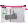 Leitz pochette da viaggio impermeabile WOW Medium, unisex, borsa accessori, medium, zip, impermeabile, rosa