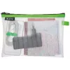 Leitz pochette da viaggio idrorepellente WOW Medium, unisex, borsa accessori, medium, zip, idrorepellente, verde
