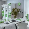 Leitz Raccoglitore a leva Active PP WOW A4/65 mm, A4, anello a D, archiviazione, polyfoam, verde, 350 fogli