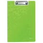 Leitz Portablocco con coperchio WOW, A4, polyfoam, verde, 75 fogli, 1 tasca, 230 mm