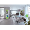 Leitz Portablocco con coperchio WOW, A4, polyfoam, verde, 75 fogli, 1 tasca, 230 mm