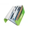 Leitz Cartella portaprogetti WOW PP, A4, polipropilene (PP), verde, verticale, 250 fogli, 80 g/m²