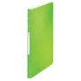 Leitz Cartella con buste WOW PP 40 buste, verde, polipropilene (PP), 40 buste, 40 fogli, verticale, A4