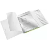 Leitz Cartella con separatori WOW PP, 12 scomparti, A4, polipropilene (PP), verde, 200 fogli, 80 g/m², 265 mm