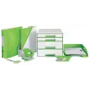 Leitz Vassoio portadocumenti WOW, plastica, verde, A4, 242 x 330 x 60 mm, 255 mm, 70 mm