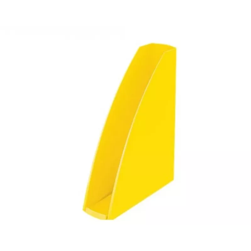 Leitz Raccoglitore per riviste WOW, giallo, plastica, A4, 75 mm, 258 mm, 312 mm