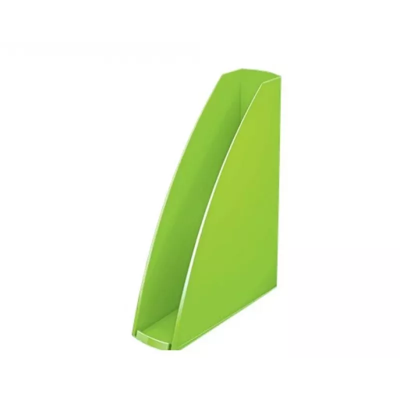 Leitz Scatola portariviste WOW, verde, plastica, A4, 75 mm, 258 mm, 312 mm