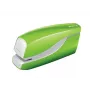Leitz NeXXt Cucitrice a batteria WOW 5566, 10 fogli, caricamento frontale, 1 cm, plastica, verde, batteria