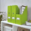Leitz Click & Store WOW Raccoglitore per riviste, verde, cartone, 103 mm, 253 mm, 330 mm, 95 x 245 x 310 mm