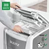 Leitz IQ Autofeed Office 300 Distruggidocumenti P5, taglio micro, 22 cm, 2 x 15 mm, 60 L, 700 fogli, 55 dB