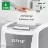 Leitz IQ Autofeed Office 300 Distruggidocumenti P5, taglio micro, 22 cm, 2 x 15 mm, 60 L, 700 fogli, 55 dB