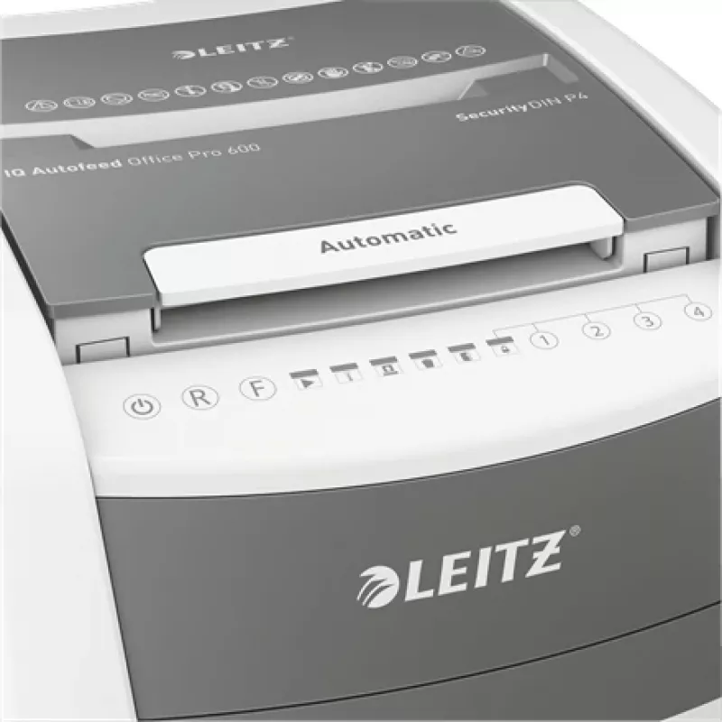 Leitz IQ Autofeed Office Pro 600 Distruggidocumenti automatico P4