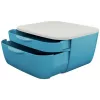 Leitz Cosy Cassettiera, 2 cassetti, polistirene (PS), blu, bianco, 1 pz., 251 mm, 143 mm