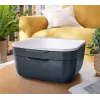 Leitz Cosy cassettiera 53570089, 2 cassetti, grigio/grigio chiaro, A4