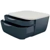 Leitz Cosy cassettiera 53570089, 2 cassetti, grigio/grigio chiaro, A4