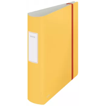 Leitz 180° Active Cosy Raccoglitore 80 mm, A4, polyfoam, giallo, 500 fogli, 80 g/m², 8,2 cm