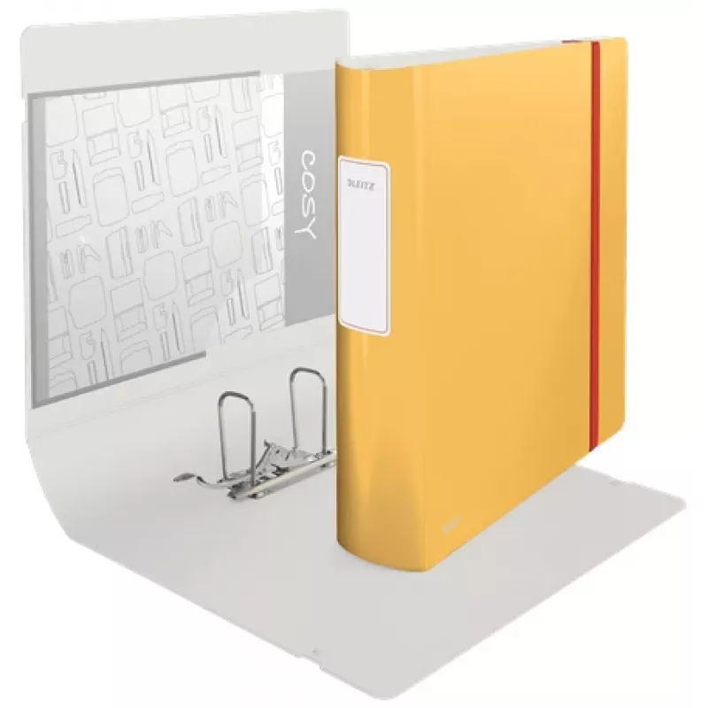 Leitz 180° Active Cosy Raccoglitore 80 mm, A4, polyfoam, giallo, 500 fogli, 80 g/m², 8,2 cm