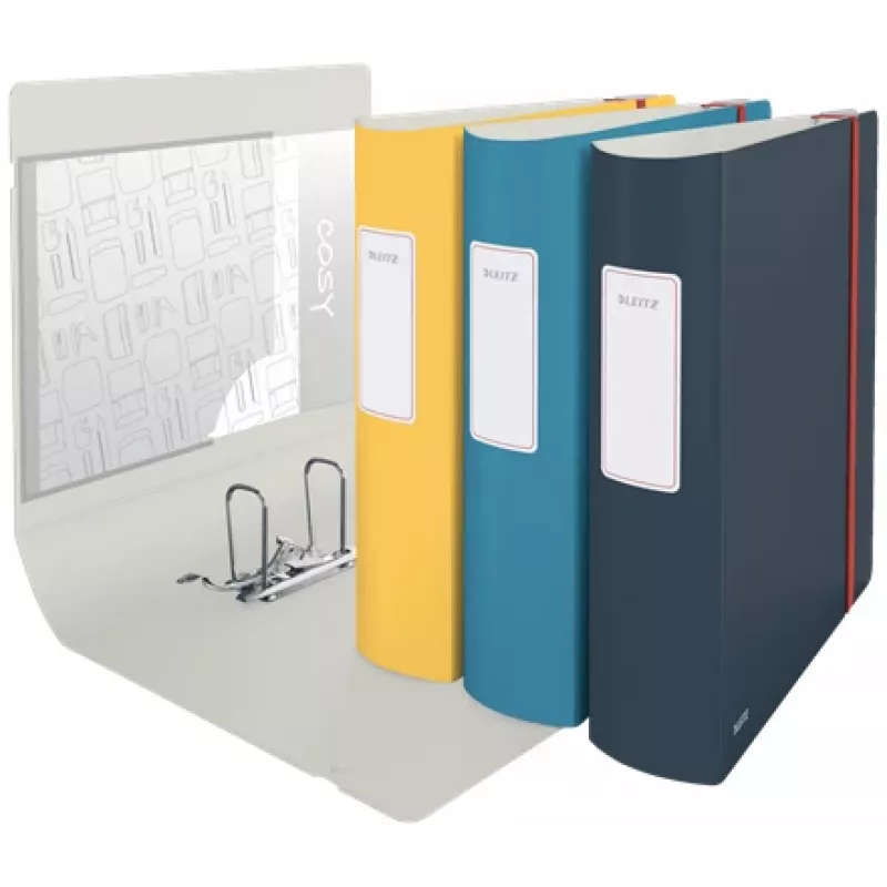 Leitz 180° Active Cosy Raccoglitore 80 mm, A4, polyfoam, giallo, 500 fogli, 80 g/m², 8,2 cm