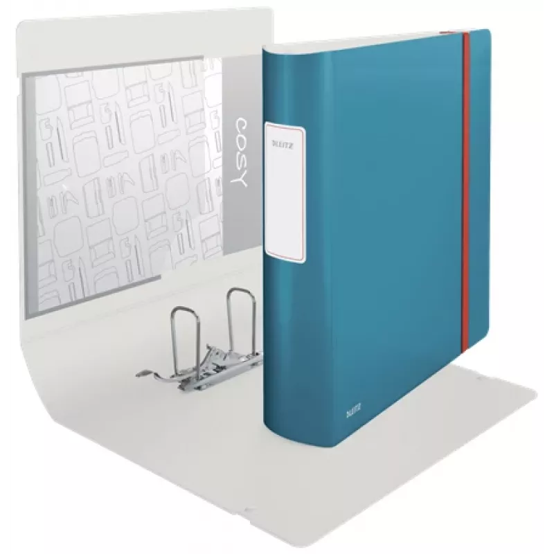 Leitz 180° Active Cosy Raccoglitore 80 mm, A4, polyfoam, blu, 500 fogli, 80 g/m², 8,2 cm