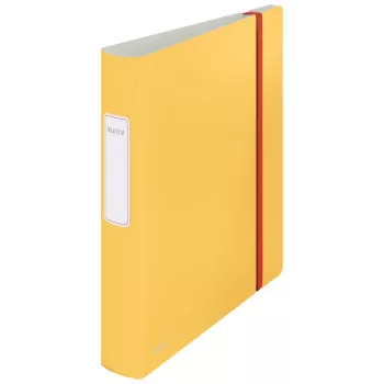 Leitz 180° Active Cosy Raccoglitore 60mm, A4, polyfoam, giallo, 350 fogli, 80 g/m², 6,5 cm